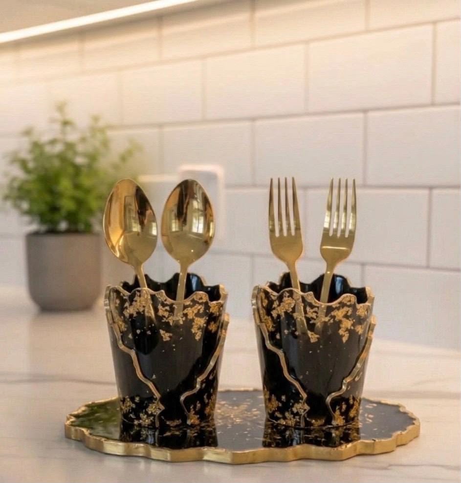 Resin Spoon Rest / Spoon Holder